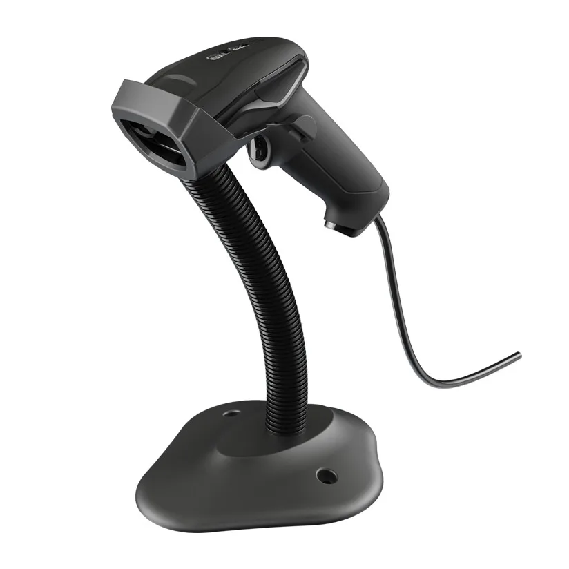 

SwiftAutoID SA H3100-A01U 1D Laser Auto-detection Handheld Barcode Scanner with Stand similar with LS2208