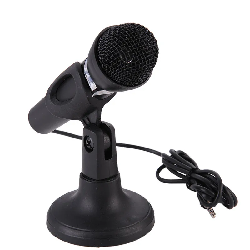 

Dynamci Microphone For Computer Wired Microphone For Interference Studio Microphone With 1.5m Cable Microphone Stand