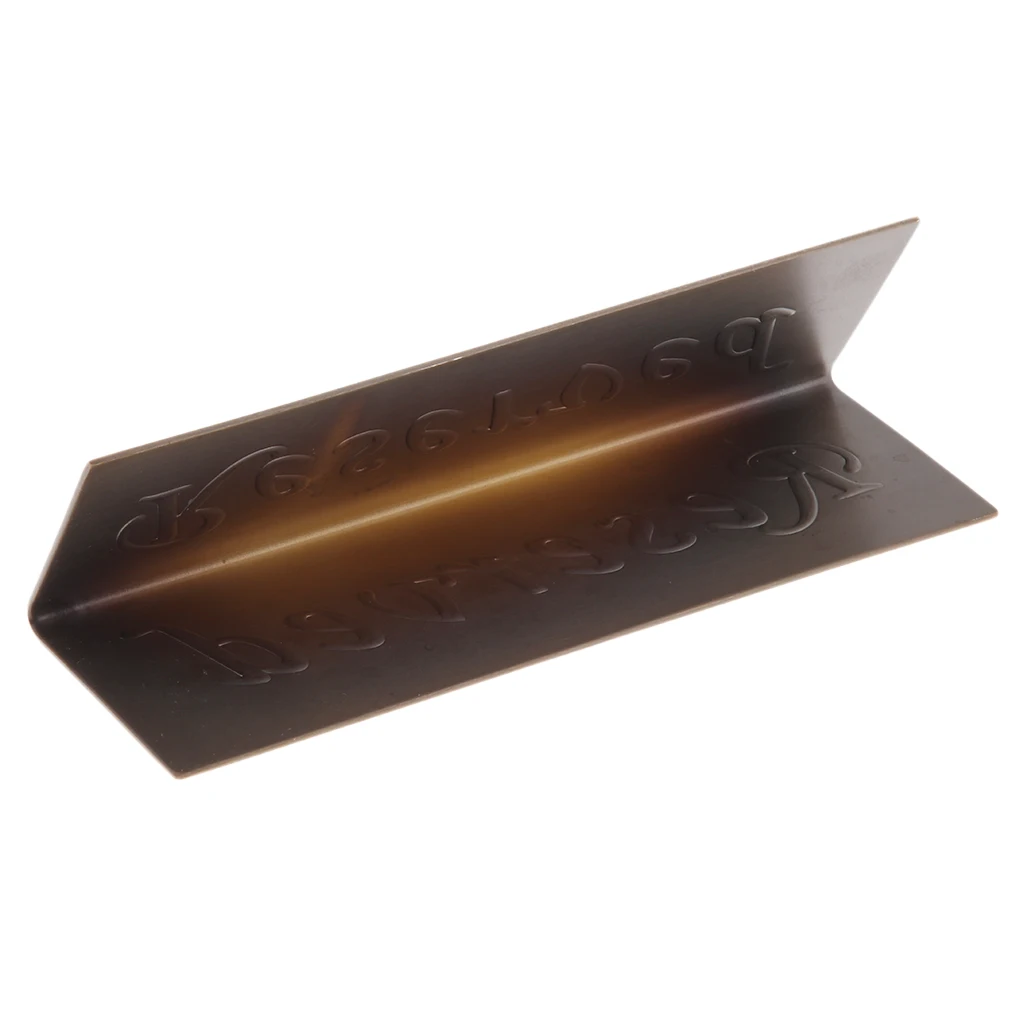 Stainless Steel Reserved Wedding Table Signs - Freestanding Table Signs for Wedding Party Banquet Durable and Elegant Table Sign