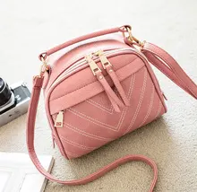 2016 hohe Qualität frauen Leder Messenger Bags Damen Crossbody Beutel Umhängetaschen Neueste Muster Großhandel Preis