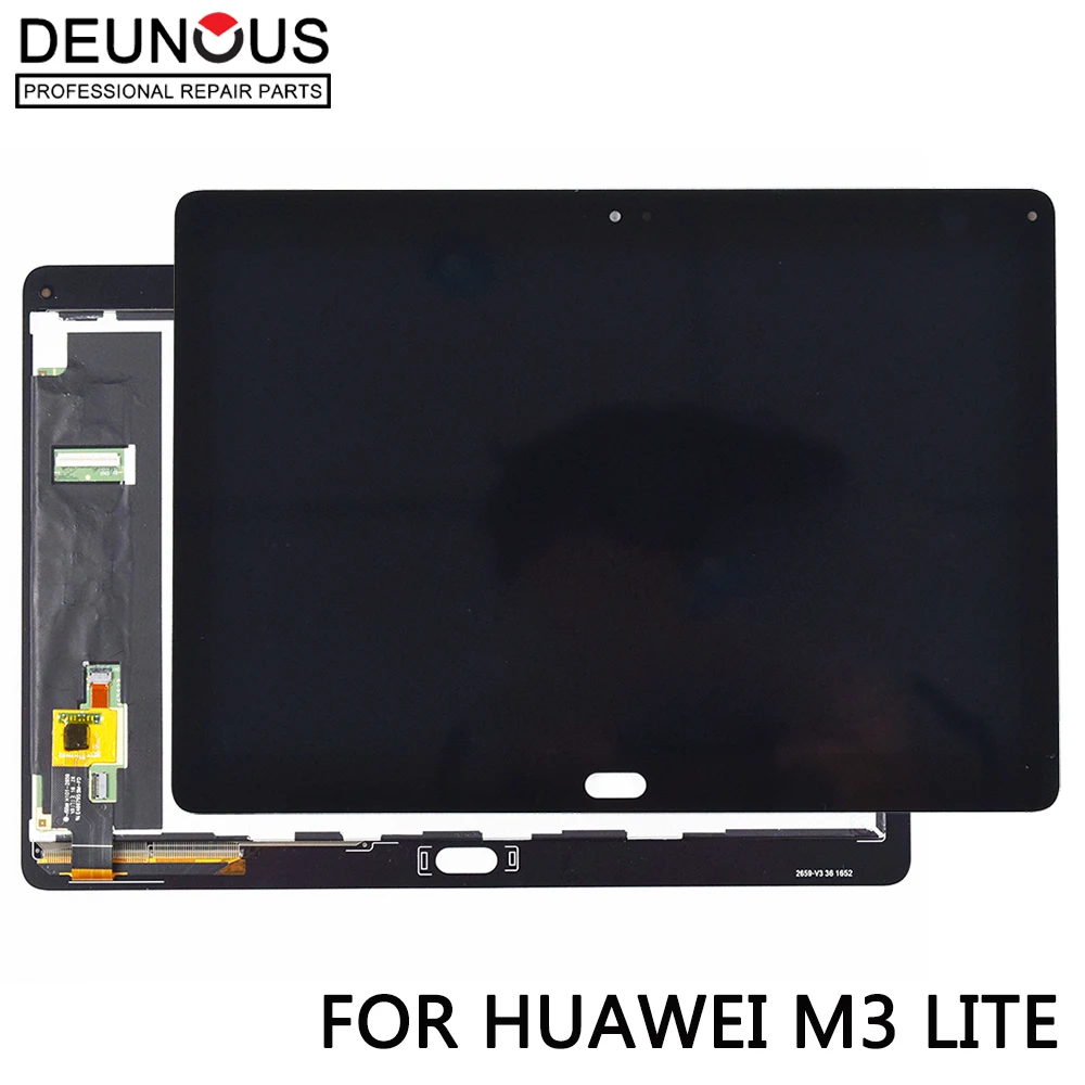 Lcd Display Touch Screen Digitizer Assembly 10.1 Apto para Huawei Mediaapad m3 Lite 10 Bah-al00 Bah-w09 Bah-l09 Novo