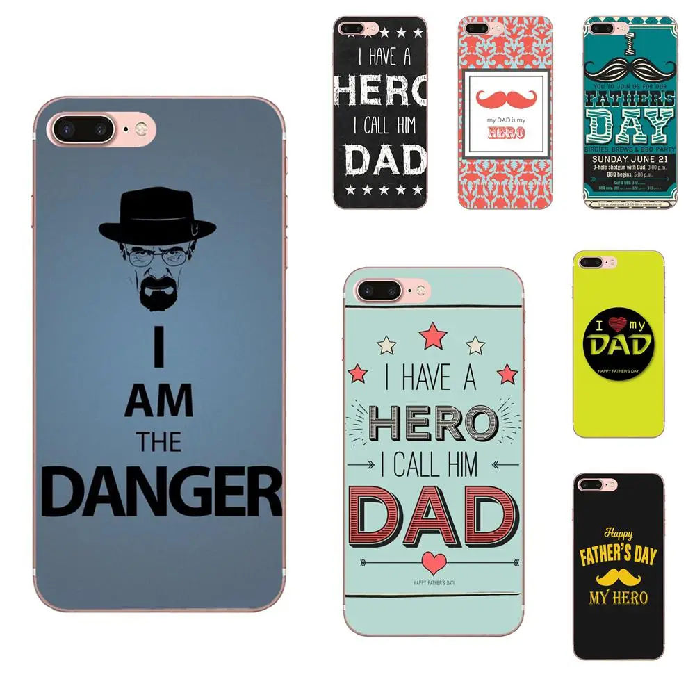 

For Xiaomi Note 3 4 Mi3 Mi4 Mi4C Mi4i Mi5 Mi 5S 5X 6 6X A1 Max Mix 2 Lovely Plastic I Love My Best Dad Mobile