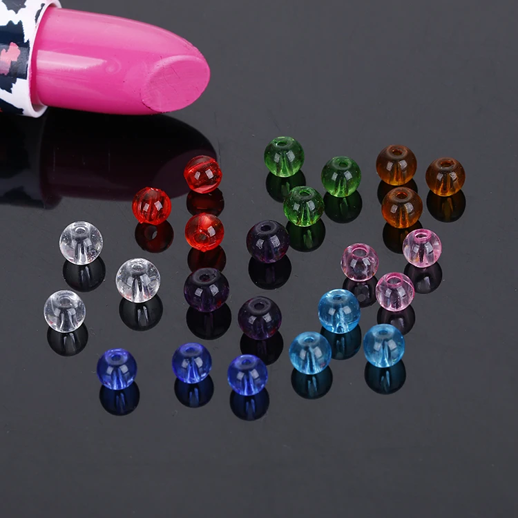 4 mm mixed colour circular spray paint,Beads of glass made of jewels