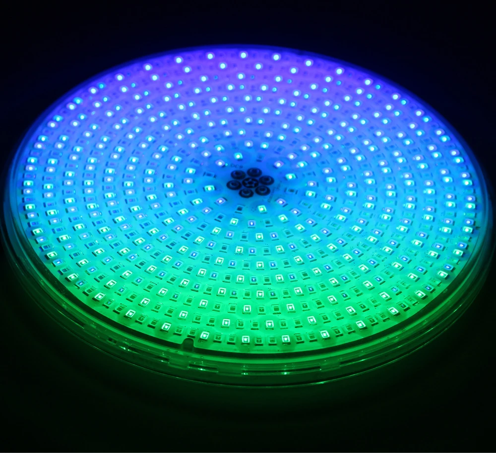 Подводный светодиодный светильник для бассейна HT SMD333leds 23W AC12V RGB Смола Замена PAR56