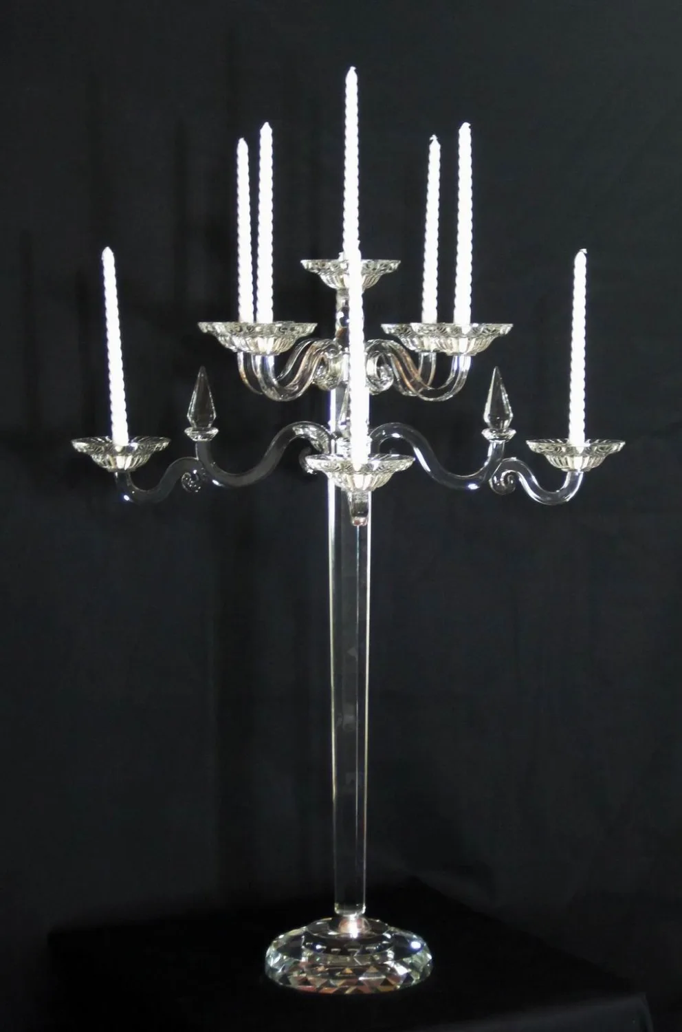 Classical 9 arms 83cm K9 Crystal Candelabra Candelabrum Candlestick
