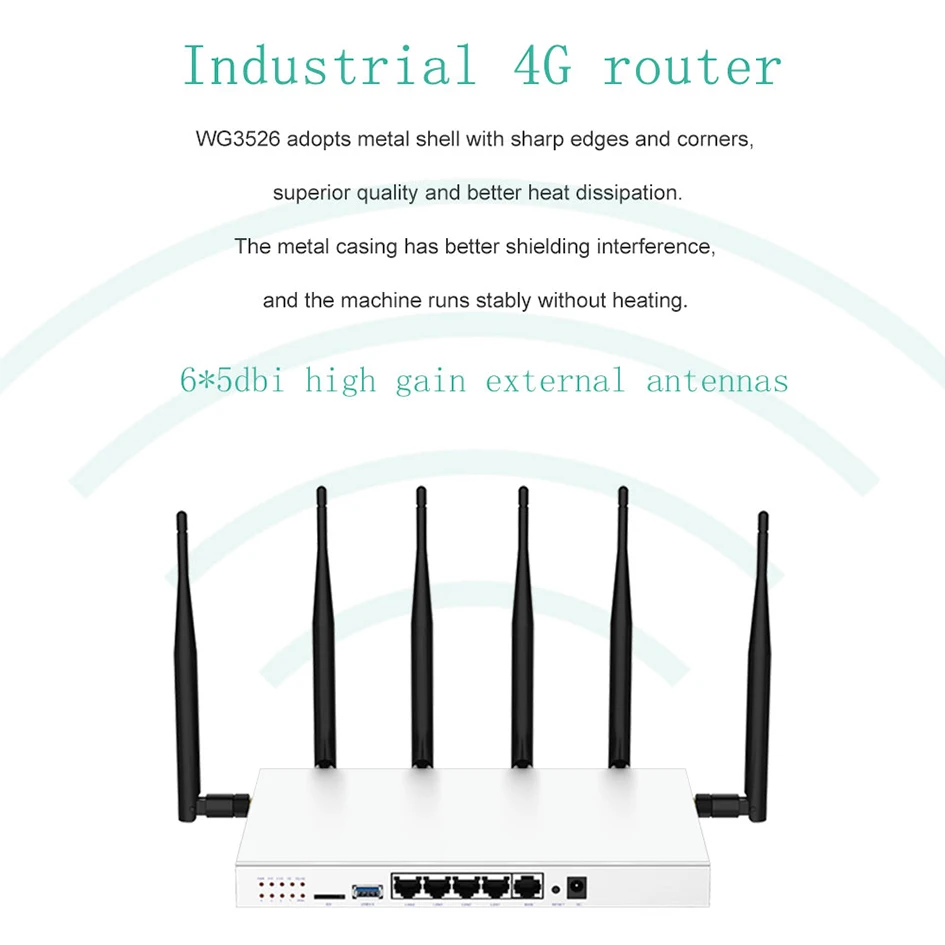 Cioswi полная функция Wi-Fi роутер 3g 4G роутер wifi модем с 4Lan и сим картой мобильный роутер слот Openwrt Gigabit маршрутизатор для Usb 3,0 1200 Мбит/с