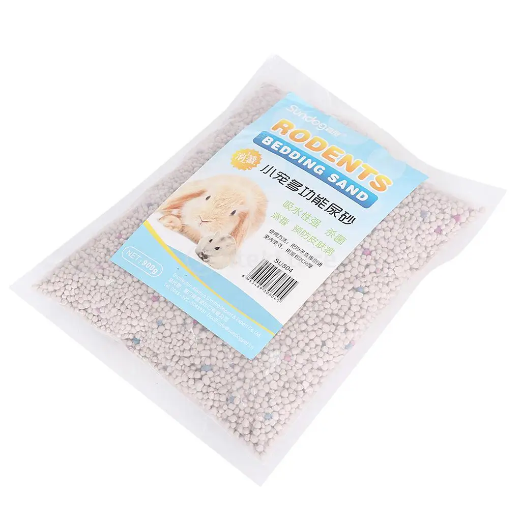 Pet Bath Sand Natural Deodorants Bathing Sand For Chinchilla Hamster 900g Multifunction