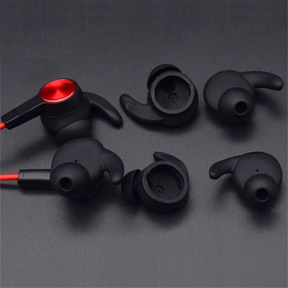 

3 Pairs Earbuds Cover In-Ear Tips Silicone Skin Earpiece Ear Hook Buds Replacement for Huawei Honor xSport AM61 Bluetooth Heads