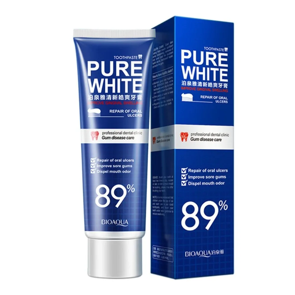 120g Natural Pure Fresh Teeth Clean Mint Spearmint Gum Toothpaste