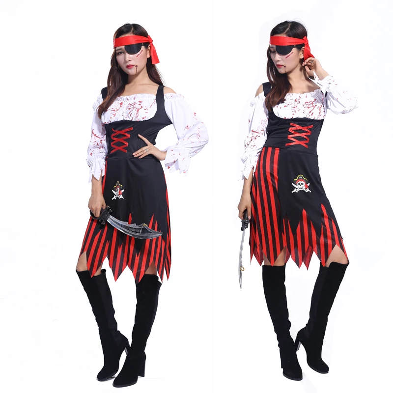 2016 halloween costume masquerade cos caribbean pirates of the caribbean female pirate bloody female adult stage - Masquerade Costumes Halloween 2016 halloween costume masquerade cos caribbean pirates of the caribbean female pirate bloody female adult stage - Masquerade Costumes Halloween