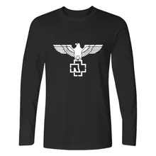 LUCKYFRIDAYF Rammstein Long Sleeve T Shirt Autumnr Plus Size Rock Metal Music T-Shirt Teeshirt Rammstein Clothes For Men Women