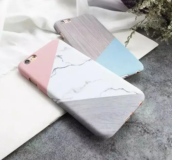 Kerzzil модный мраморный геометрический мозаичный ПК Жесткий Чехол для iPhone 7 6 6S Plus