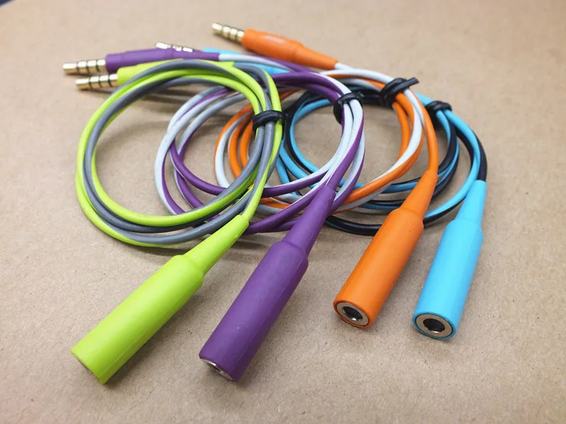 Original headset Extension Cord earphone Audio Adapter Male to Female for For SIE2 IE2 And all 3