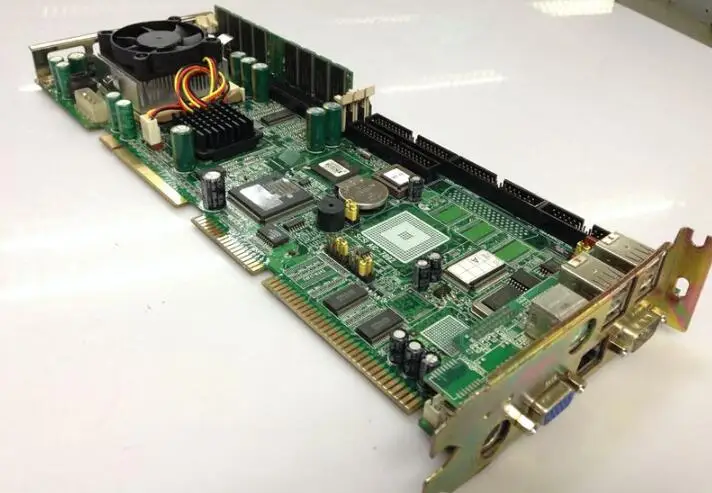 

PCA-6180 Rev.B1 100% Original IPC Board Full-size CPU Card ISA Industrial Embedded Mainboard PICMG1.0 With CPU RAM 1LAN No-FAN