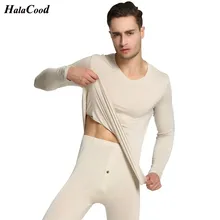 Новые зимние мужские комплекты термобелья больших размеров эластичные теплые хлопковые кальсоны наборы Мужские дышащие термо нижнее белье костюмы