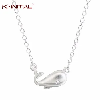 Kinitial 1Pcs Fashion Women Clavicle Necklaces Choker Necklace Dolphin Pendant Jewelry Women Collar Necklace  Bijoux