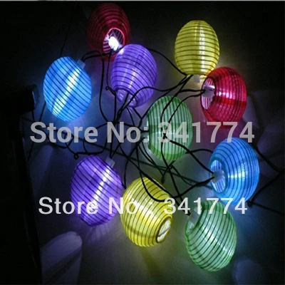 

LED Solar Panel Light 10 LED Luz De Fairy lantern String Lights for Wedding Holiday Party home garden outdoor Decoration