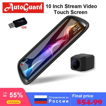 

Best Quality 10 Inches Car DVR Mirror Touch Screen FHD Dash Camera Rearview Mirror Car DVRs Video Recorder Dashcam Dvr Car