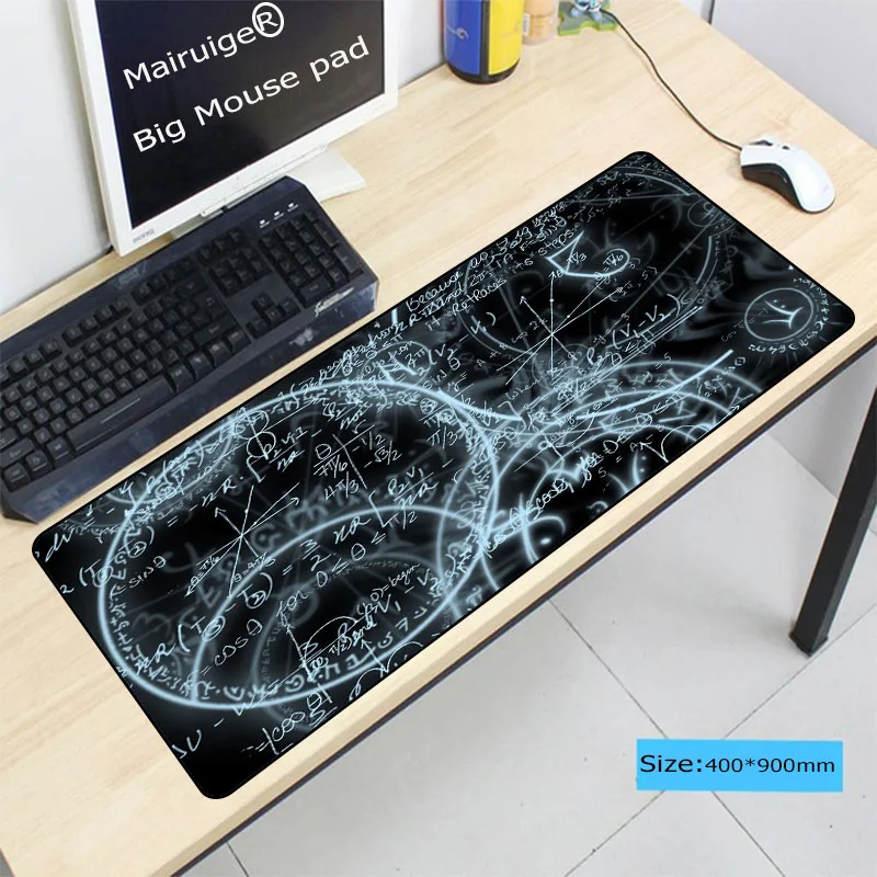 Mairuige Math Magic Speed Gaming Mouse Pad Locking Edge Large Mouse Mat PC Computer Laptop Mouse pa