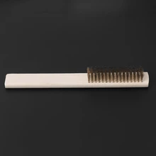 6Row стальной медный провод деревянная ручка скребок для полировки шлифовки чистки