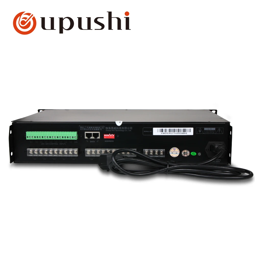 Oupushi A 8603 10 зонная матричная перегородка управления для системы общественного