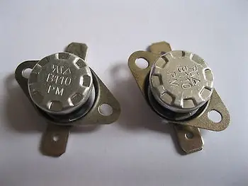 

5 pcs Temperature Switch Thermostat 130/135/140/145/150/155/160C N.C. KSD301