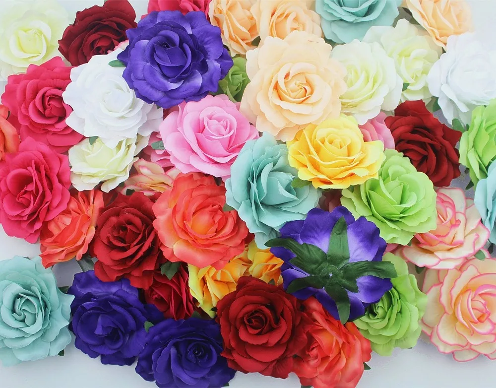 

36 Pcs Two Methods of Use 3D Simulation Real Fabric Girls' Rose Flower Hair Clips