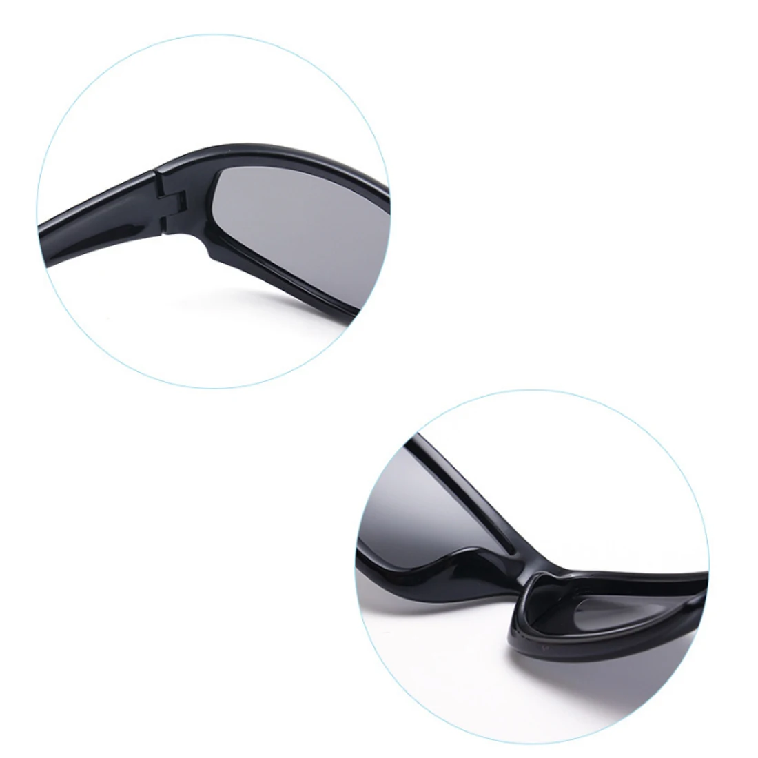 Iguardor niños silicona polarizado Ciclismo gafas de sol deportes gafas Anti-radiación para la actividad al aire libre Ciclismo