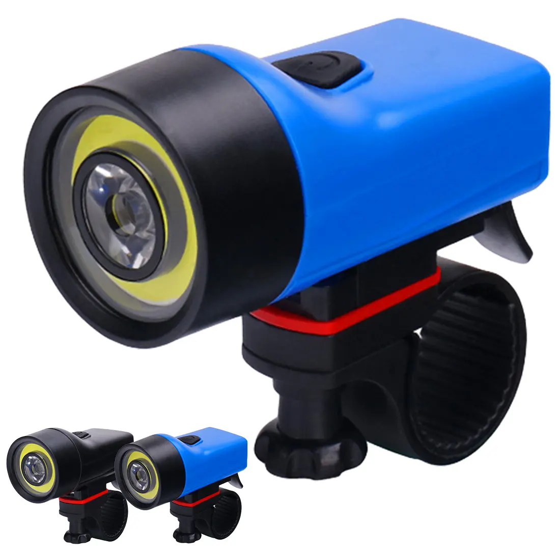 High Quality Ultra Bright 500 Lumen Bike Light COB+XPE Adjustable 4