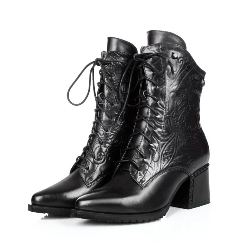 Achetez en Gros italien en cuir bottes femmes en Ligne à des Grossistes