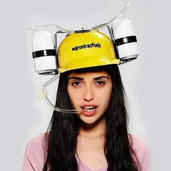 

Bar and nightclub Party drinking tools creative straw drinking container lazy coke hat party drinking container