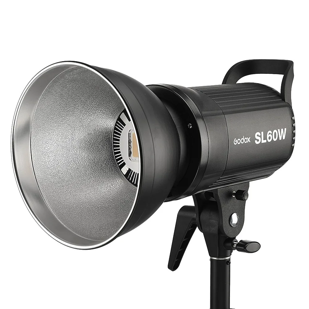 Godox SL-60W 5600K светодиодный Foto лампа Bowens светодиодный светильник для видеосъемки Для фото телефона DSLR камера светильник ing Studio Фотография