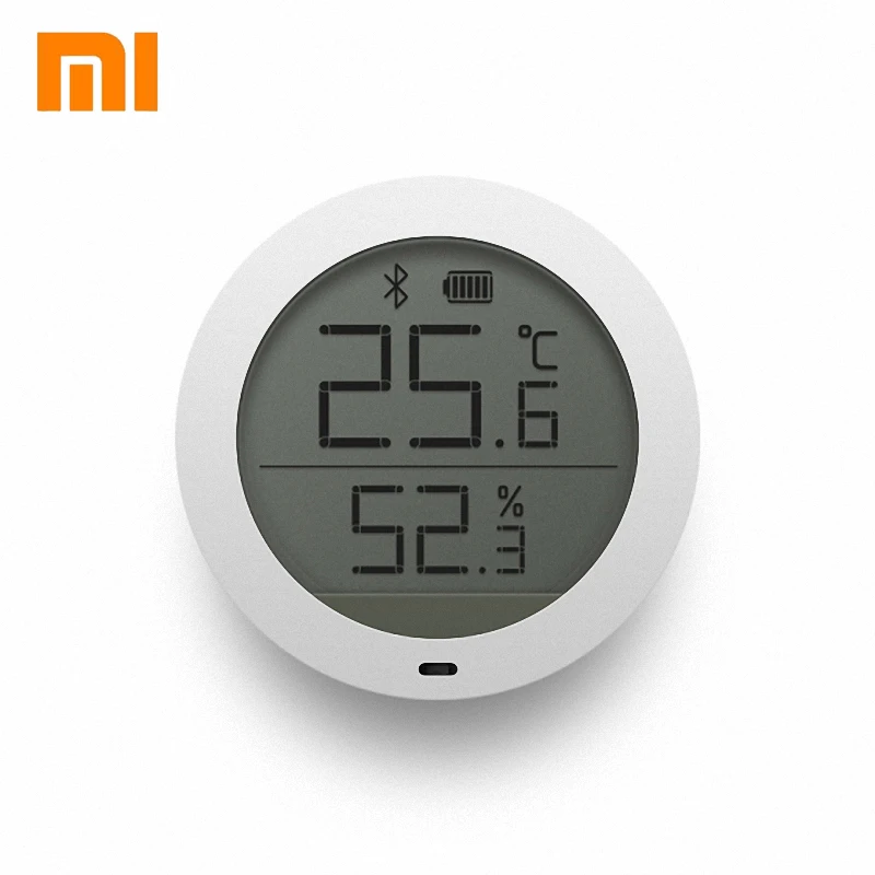 

Original Xiaomi MIjia Bluetooth Hygrothermograph High Sensitive Sensor Hygrometer Thermometer LCD Screen Magnetic Sticker
