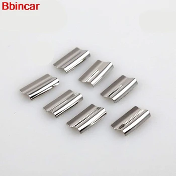 

Bbincar Stainless Steel Window Switch Button Trim Window Sequin Cover Auto Interior Accessories 7PCS For Honda CRV 2012-2015