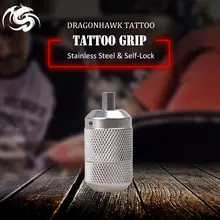 Татуировки и боди-арт 1 шт./лот Self-Lock татуировки сцепление Professional нержавеющая сталь 30 мм питания