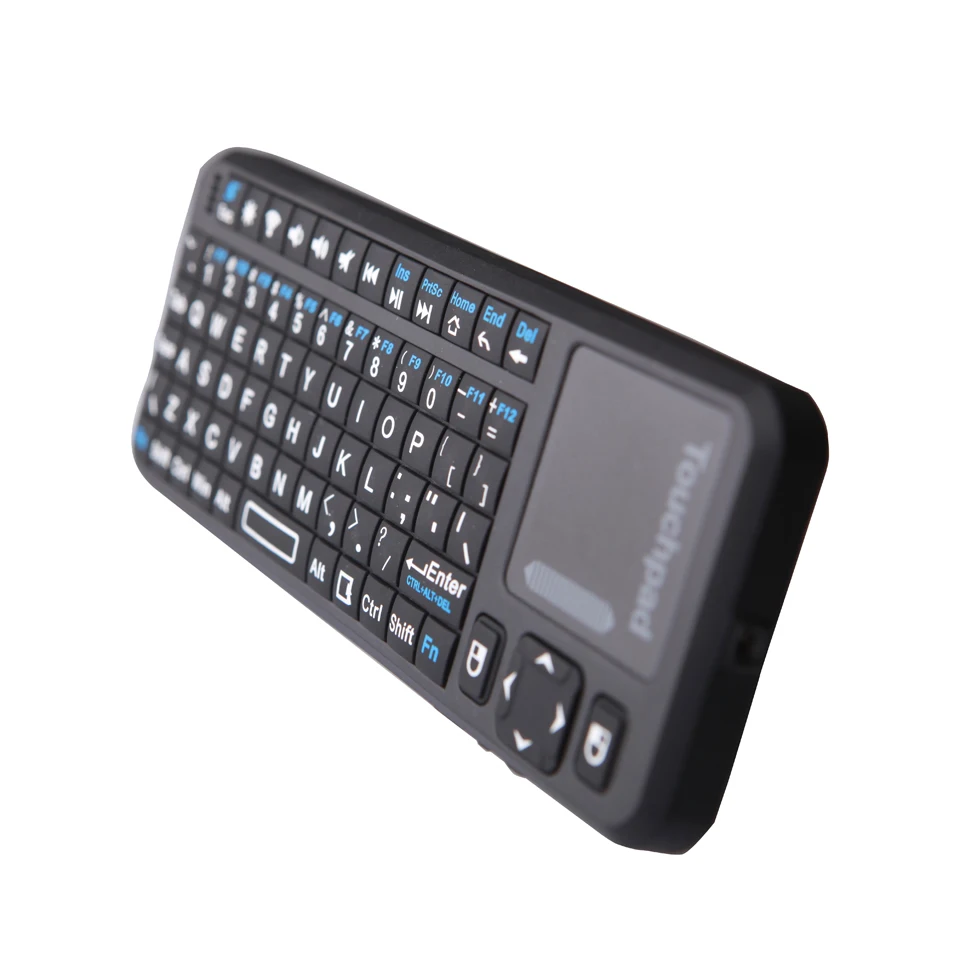IPazzPort Мини Bluetooth Беспроводная клавиатура Air mouse с сенсорной панелью для iPad/Android планшета/ноутбука/мини-ПК