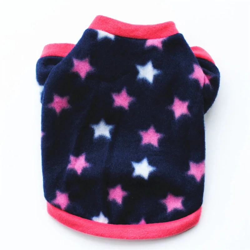 

10 Colors Comfortable Warm Fleece Small Dog Clothes Puppy Pet Hoodies Coat for Doggy Kitten Cheap Pet Dog Apparel Wholesale XS-L