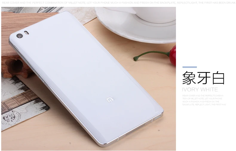 Оригинальная жесткая пластиковая задняя панель корпуса, чехол для Xiaomi Mi Note 1, 5,7 дюймов, Сменный Чехол для задней двери из натурального бамбука