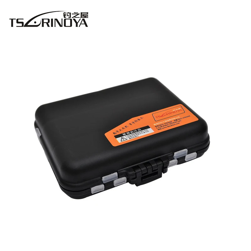 

Tsurinoya 11.5*9*3.5cm Two Layer Hard Plastic Fishing Box Double Layer Multi-Squared Tackle Box Fishing Tool Accessory