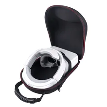 Hard Storage Travel Carrying Box Cover Bag Case for DJI Goggles Immersive FPV VR Double HD Screens Drone Accessories-With Belt