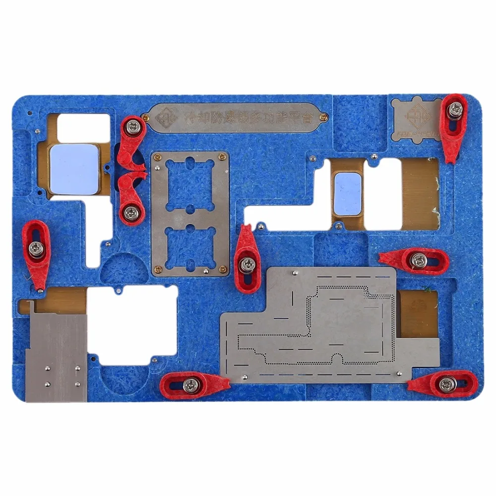 

Multifunction Cooling Explosion-proof tin Phone Motherboard Repairing Fixing Holder for iPhone X