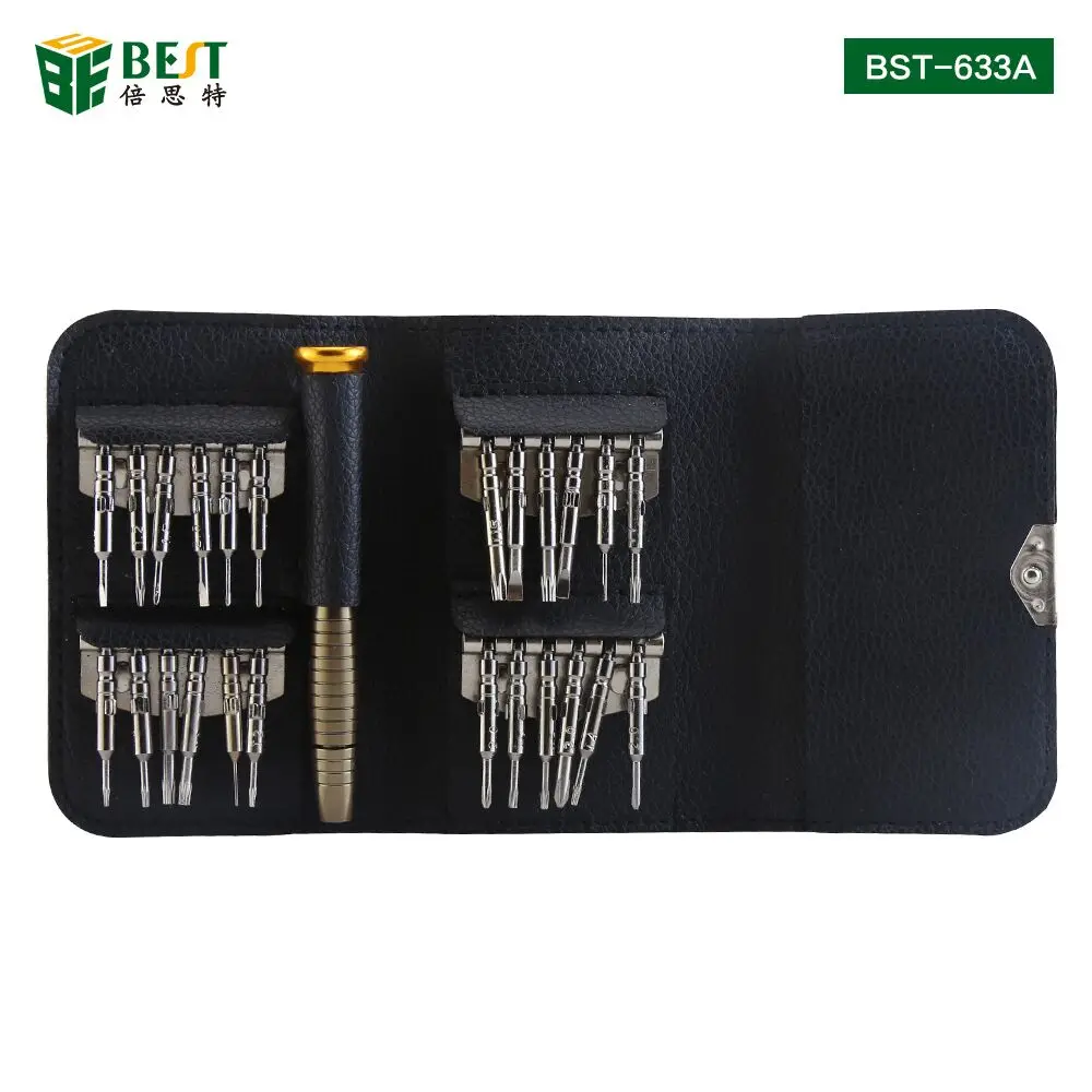 BST-633A Набор отверток 25 в 1 Torx Многофункциональный Ремонт Открытие Набор инструментов прецизионных отверток для телефонов планшетных ПК