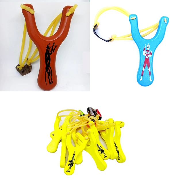 Wooden Slingshot Traditional Sling Shot Kids Outdoor Games Toys For