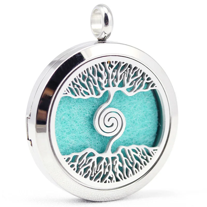 30mm stainless steel new design aroma aromatherapy essential oil