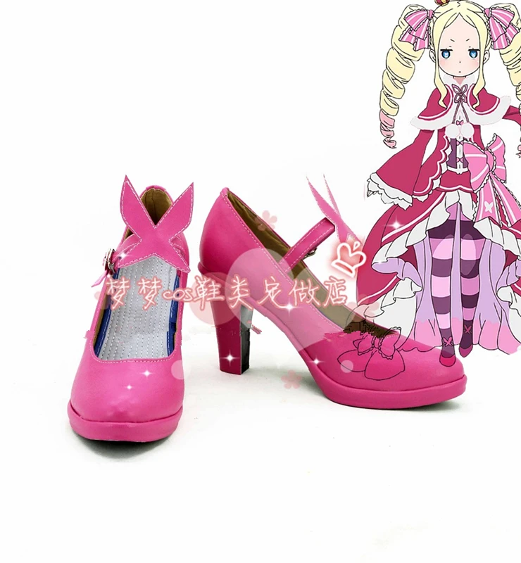 Re:Zero kara Hajimeru Isekai Seikatsu Re:Life in a different world from zero Betty Cosplay Boots shoes shoe boot | Тематическая