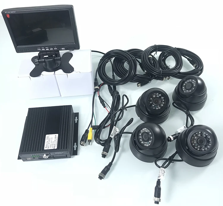 Cartão de Host do Sistema de Monitoramento Suíte de Monitoramento de Ônibus Pixel Expansível 4g Wifi Grande Caminhão - Navio Máquinas Pesadas sd hd 960 p 14 High Quality Automóveis e motos