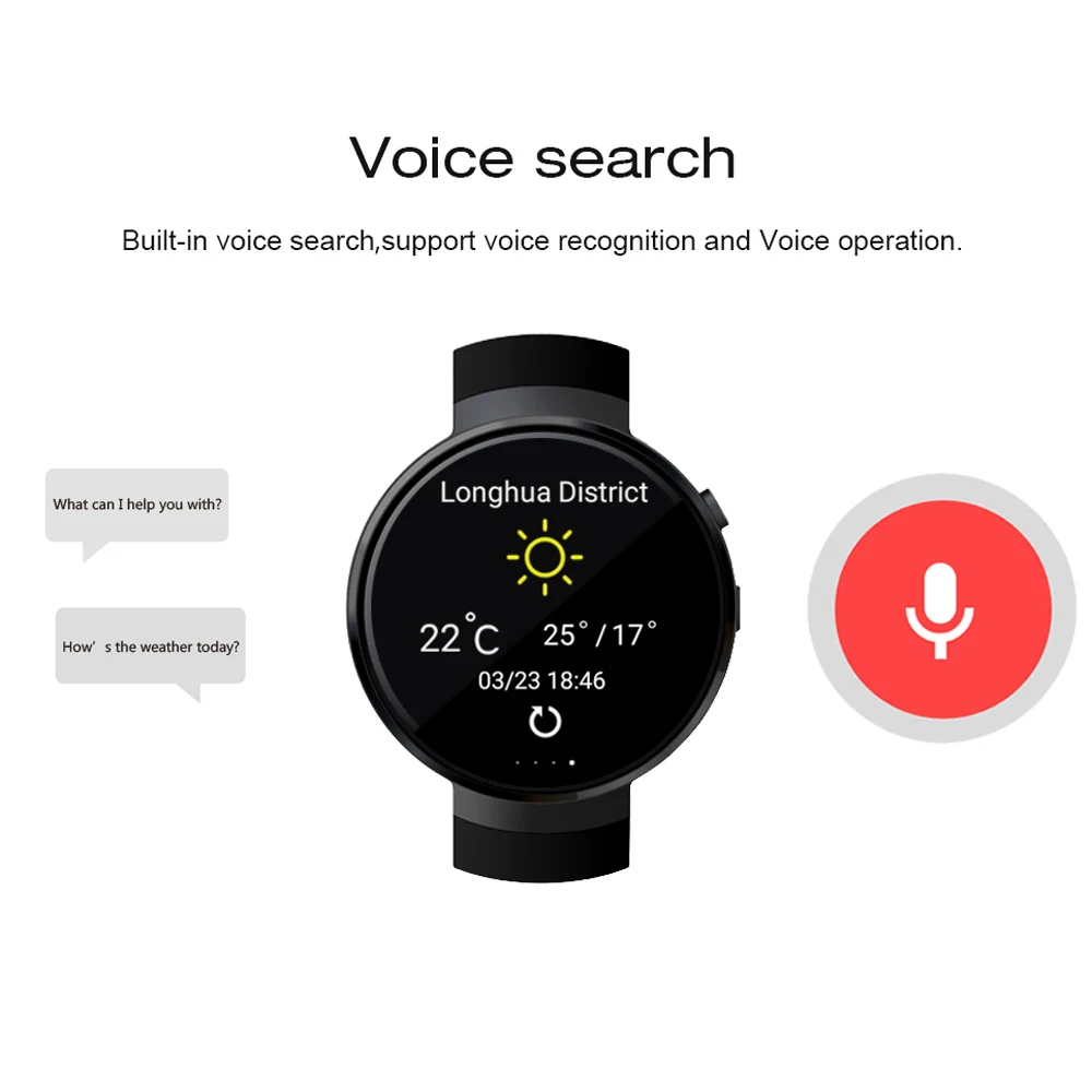  696 Z28 4G Smart Watch Android 7.0 1GB + 16GB GPS 2 Million Pixel Camera 1.39 Inch AMOLED Round Scr
