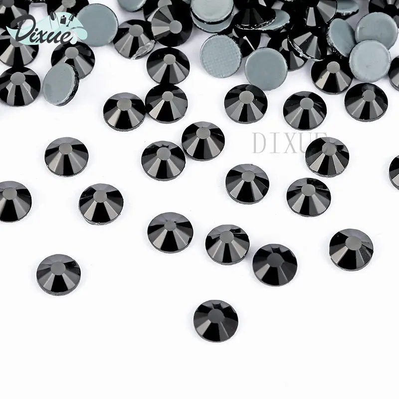 

Hot Fix FlatBack Rhinestones Strass ss6-ss20 hotfix rhinestone Crystal glass many color&size can choose for bags dress