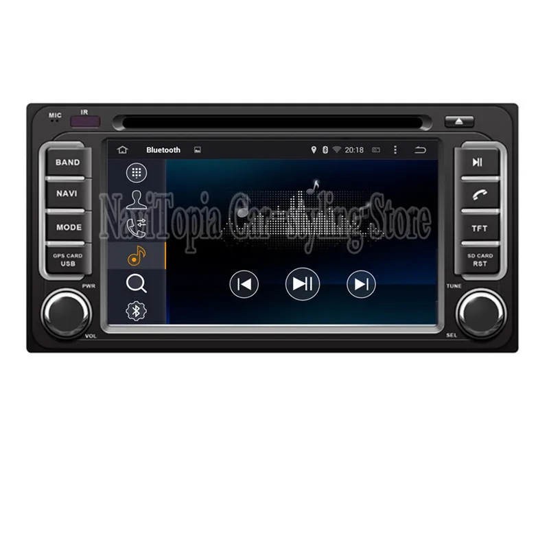 Best Ectwodvd Octa Core/Quad Core 4G/2G Android 9.0 Car Radio PC for Toyota VIOS for Toyota TUNDRA for Toyota HIGHLANDER 5