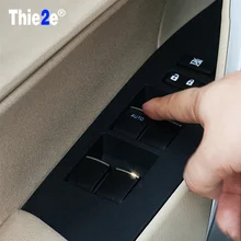 Новые 7 шт. хромированные дверные и оконные переключатели Кнопка подъема крышки для Toyota RAV4 COROLLA, Aygo Verso AVENSIS YARIS/VITZ автозапчасти